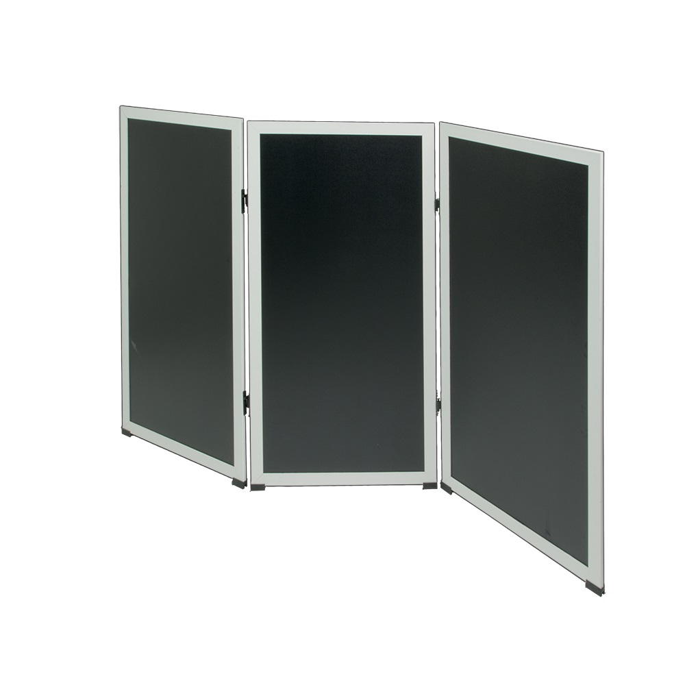 Multiboard modul-system / afskærmning til kridtmarkere (uden fod), Securit, 114,5x60 cm, PP/metal, metal (1. stk.)