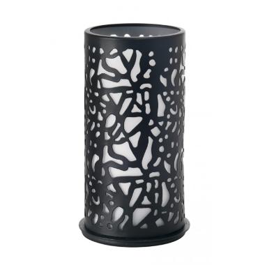 Lysestage, metal, 140x75mm, Twist sort, Duni, (4 stk.)
