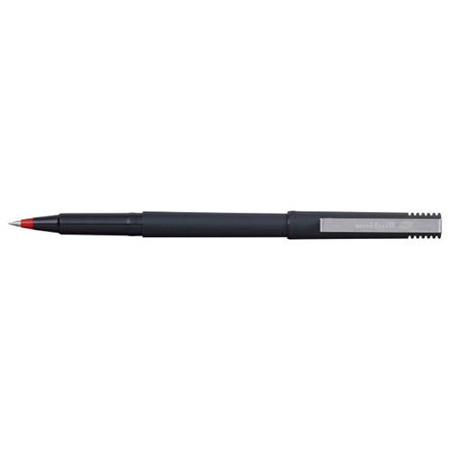 Rollerpen, Uni-ball, rød, micro, 0,3mm, UB-120 eco, (12 stk.)