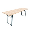 Klapbord, München Pro, 60x220x75h cm, fyrretræ, (1 stk.)