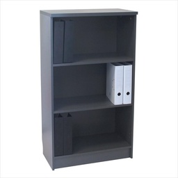 Kontorreol, 3 rum reol til kontor, 2 hylder, 37x69,5x123,3cm, EPF ECO, flere farver, (1 stk.) (Mørkegrå)