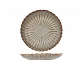 Middagstallerken, Ø27,4x3,8cm, stentøj, lysbrun, ASTERA PEARL, (4 stk.)