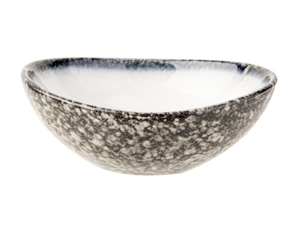 Skål, oval, stentøj, Ø14,8x13,5x5,5cm, SEA PEARL, (5 stk.)