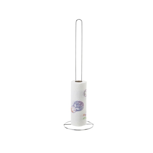 Toiletrulleholder til gulv, Ø16x56cm, metal, (1 stk.)