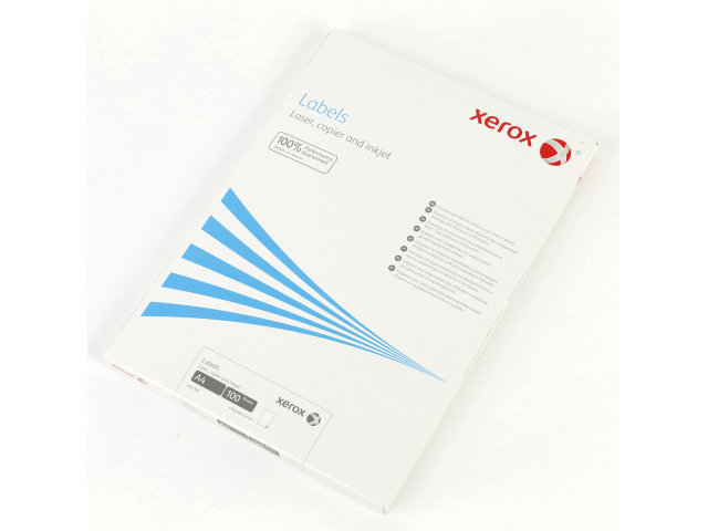 Multilabels, 70x37mm, Xerox, 24 stk / ark, (100 ark.)