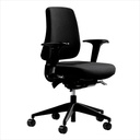 Ergonomisk kontorstol, Canadian Ergo 01, sort, (1 stk.)