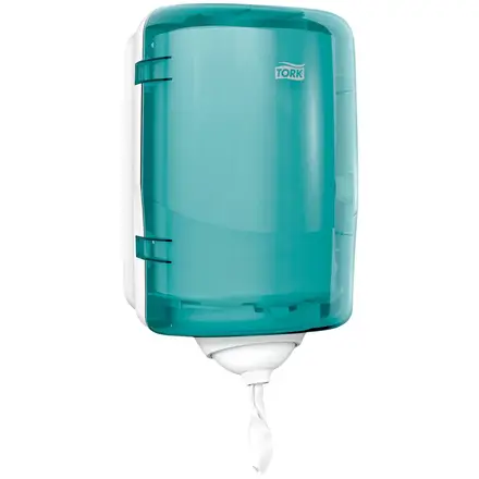 Papirdispenser, M3 - Reflex Mini Centerrulle, turkis, 473167, Tork, (1 stk.)