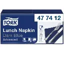 Frokostserviet, blød, mørkeblå, 3-lags, 33x33cm, Advanced, 477412, Tork, (1500 stk.)