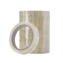 Kontortape, PP, 15mm x 66m, klar, PP, Q-Line, (10 ruller)