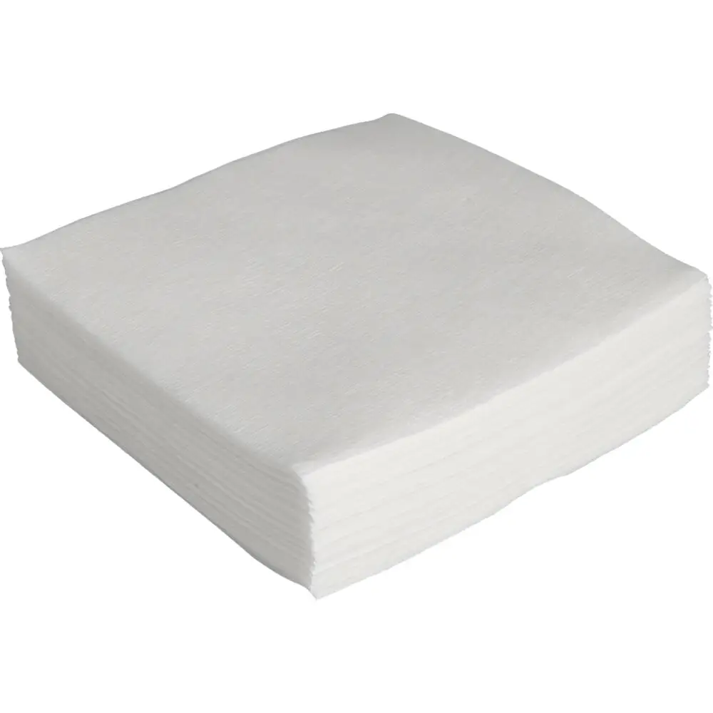 Middagsserviet, 3-lags, 1/4 fold, 40x40cm, hvid, 100% nyfiber, (1400 stk.)