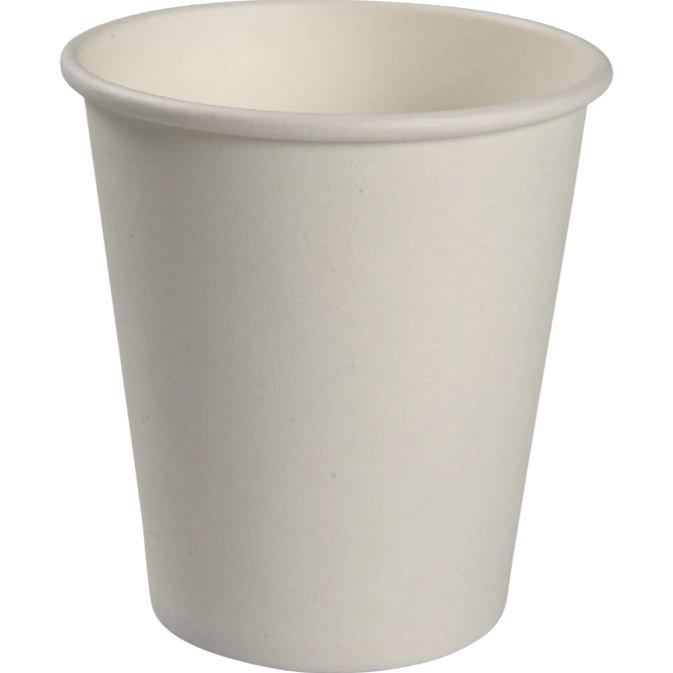 [32194] Papkrus, 20,5 cl/7 oz, 7,8xØ7,2cm, hvid, PE/pap, (2000 stk.)