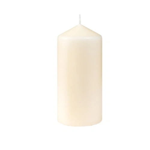 Bloklys, 130x60mm, creme, 40t, Duni, (12 stk.)