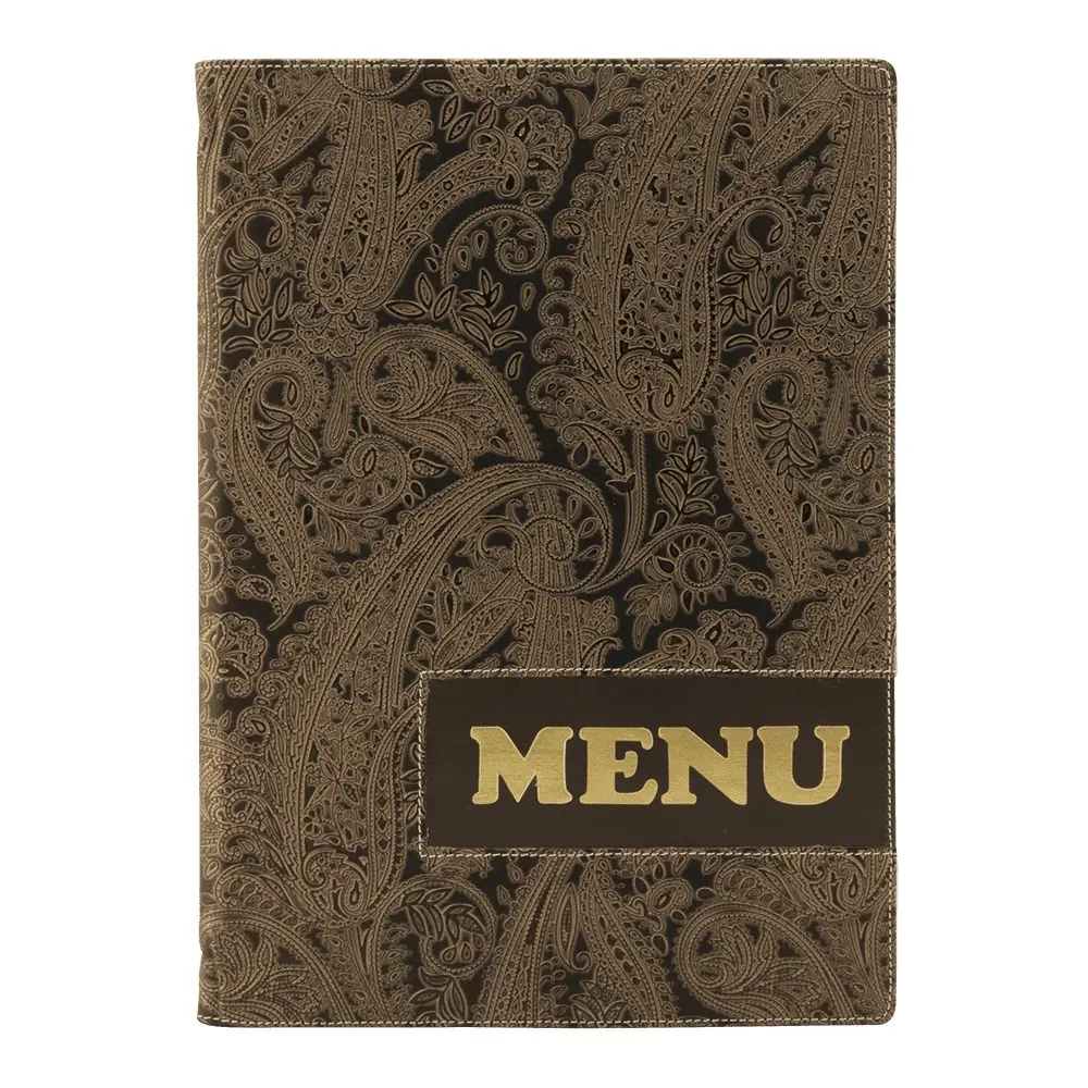 Menuomslag, A4 PAISLEY DESIGN, Securit, (1 stk.)