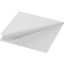 Kaffeserviet, 3-lags, 1/4 fold, 24x24cm, hvid, nyfiber, (2800 stk.)