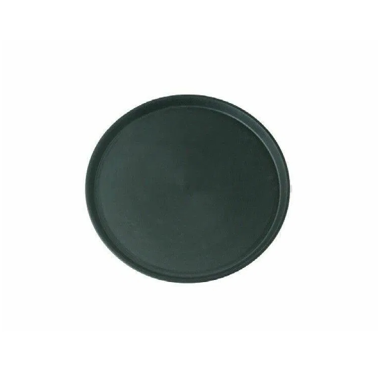 Skridsikker tjenerbakke, Ø28cm, rund, sort, Beaumont, (1 stk.)