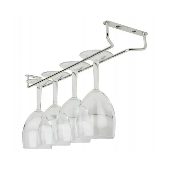 Glasophæng til loft, 41cm, rustfrit stål, Beaumont, (1 stk.) 