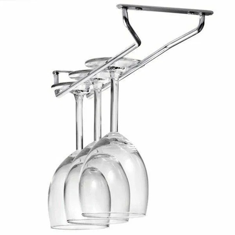 Glasophæng til loft, 61cm, rustfrit stål, Beaumont, (1 stk.) 
