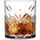 Whiskyglas, 35 cl, klar med mønster, glas, Timeless, Pasabahce, (6 stk.)