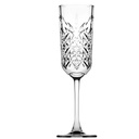 Champagneglas, 17cl, glas med mønster, Timeless, Pasabahce, (12 stk.)