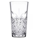 Stabelbare høje drinksglas, klar med mønster, Timeless, Pasabahce, (12 stk.) (0,35 L - (350 ml))