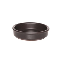 Creme brulee skåle, Ø14x3,5cm, sort, stentøj, Regás Black Prof, (10 stk.)