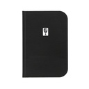 Menuomslag, A4/A5 til 12 sider, Securit® ESSENTIAL, PVC, sort, (1 stk.) (A5)