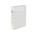Displayramme i kraftig akryl og med magnetisk lukning, Securit®, A7, akryl, klar, (1 stk.)