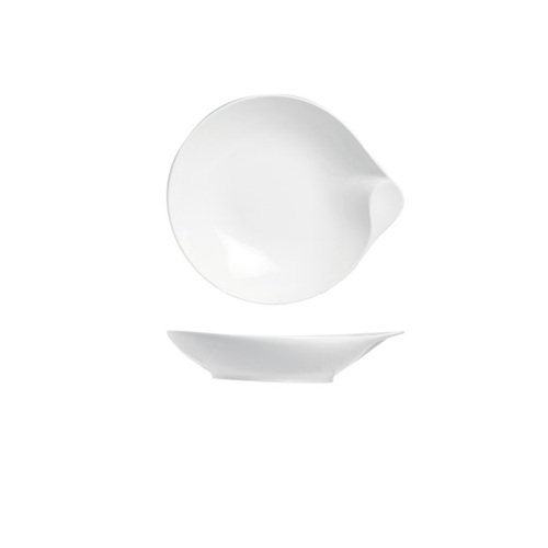 Suppetallerken, Ø20,5cm, hvid, porcelæn, EXQUISITE, (6 stk.)