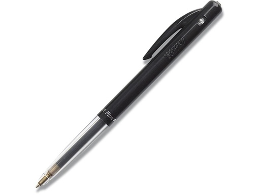 Kuglepen, 0,7mm, 0,5mm, sort, BiC Clic M10, (50 stk.)