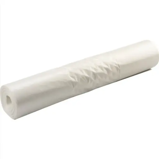 [43660] Containersæk, 160-Liter, klar, LDPE/genanvendt, 50my, 80x125cm, (6 rl á 25 stk.)