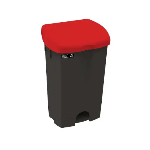 [44865] Pedalspand, 25 liter, rød, NMF NRW, (1 stk.)