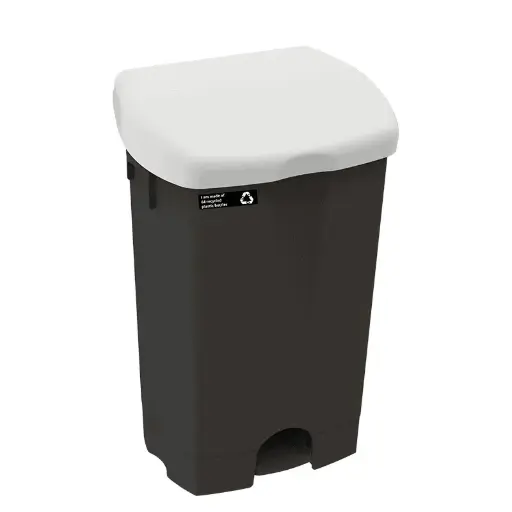 [44868] Pedalspand, 50 liter, hvid, NMF NRW, (1 stk.)