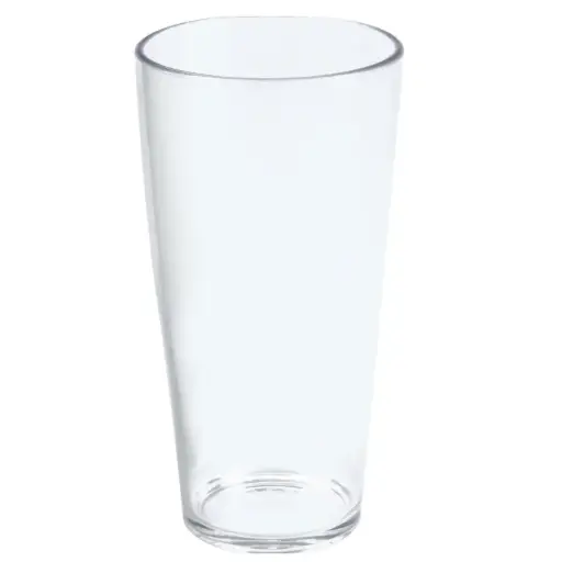 [44962] Drikkeglas, 13,3cm, Ø6,7cm, 25 cl, 32 cl, klar, SAN, til flergangsbrug, (36 stk.)