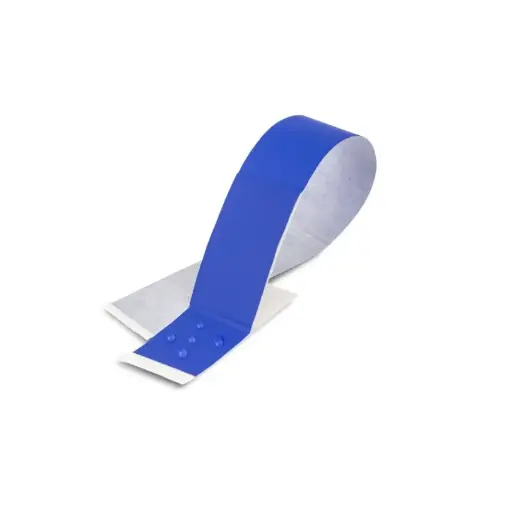 [45629] X-ray detekterbare plastre, vandtætte, 180x20mm, blå, Detectaplast, (pk á 100 stk.)