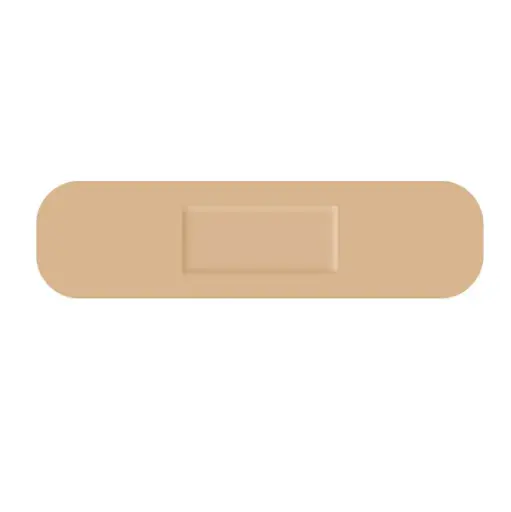 [45704] Hudfarvede vandtætte plastre, 19x72mm, Protectaplast, (100 stk.)