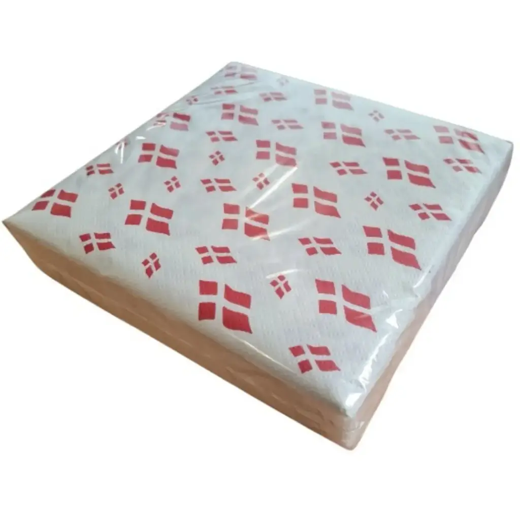 Fødselsdagsservietter, 3-lags, 33x33cm, (350 stk.)