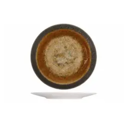 Middagstallerken, Ø27cm, IRIS BROWN, (6 stk.)