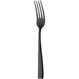 Bordgaffel, Durban Mirror Black, sort, 18/10 rustfrit stål, SOLA, (12 stk.)