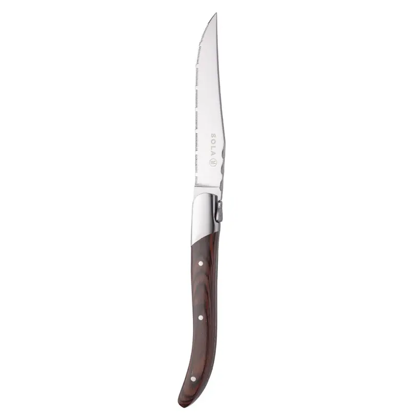 Steakkniv, Silver, 227mm, SOLA, (1 stk.)