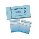 Kuponbog, blå, 100 ark, Mayland, (1 bog.)