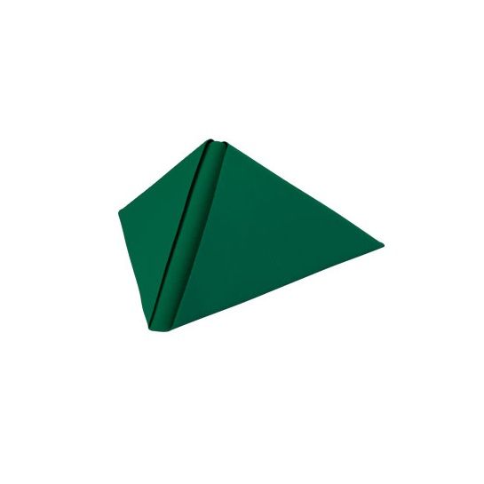 Dunilin middagsserviet, 40x40 cm, mørkegrøn, Duni, (540 stk.)