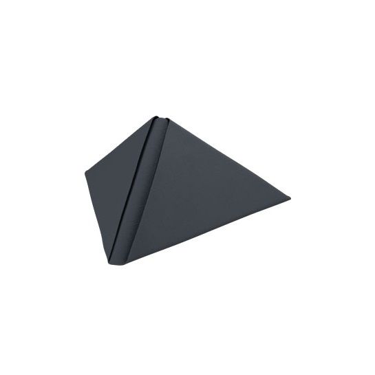 Dunilin middagsserviet, 40x40 cm, sort, Duni, (540 stk.)