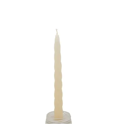 Snoet lys, Ø2,2x23cm, creme, (4 stk.)