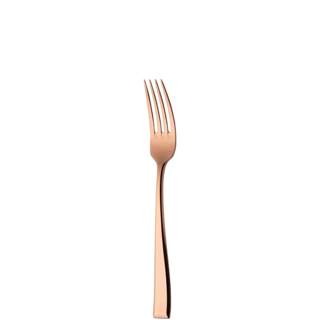 Dessertgaffel, 206mm, 6mm, 18/10 stainless steel, Sola Durban Copper, (12 stk.)