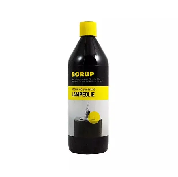 Lampeolie, Borup, til Uden-/Indendørs brug, 1 ltr, (9 stk.)