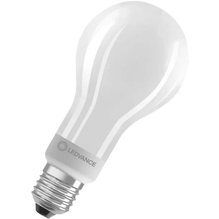 Dæmpbar LED standardpære, E27, 2700K, 2452lm, 18W/827 (150W), mat, LEDVANCE Parathom, (10 stk.)