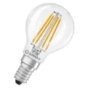 Dæmpbar LED kronepære, E14, 470lm, 2700K, 3,4W/827 (40W), klar, LEDVANCE Parathom, (10 stk.)