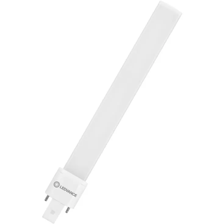 LED kompaktrør, G23, 630lm, 3000K, 6W/830 (11W), EM+230V, LEDVANCE Dulux, (10 stk.)