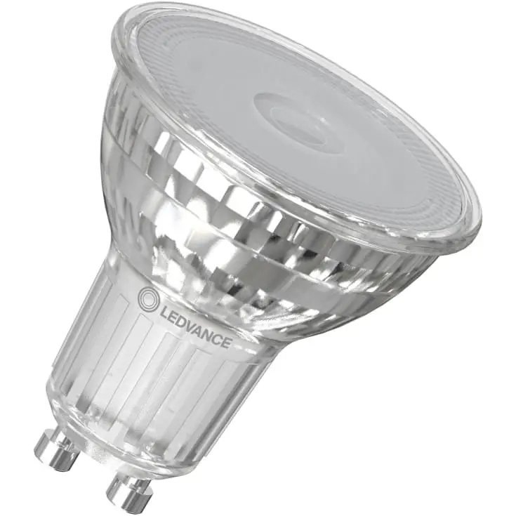 Dæmpbar LED 36° spotpære, Ra90, GU10, 350lm, 2700K, 3,7W/927 (50W), LEDVANCE, (10 stk.)