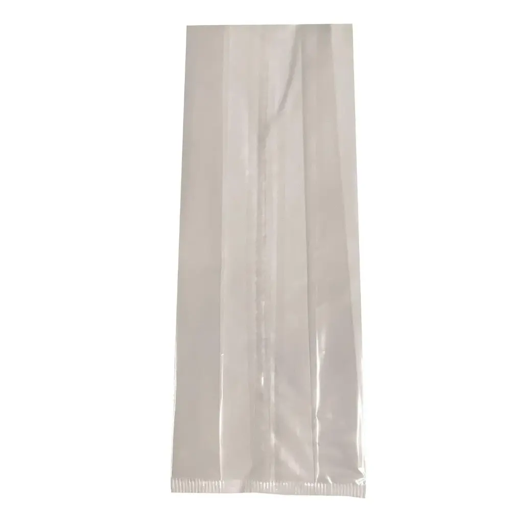 Pose, OPP med sidefals, 100/(2x25)x250mm, 30my, (1000 stk.)